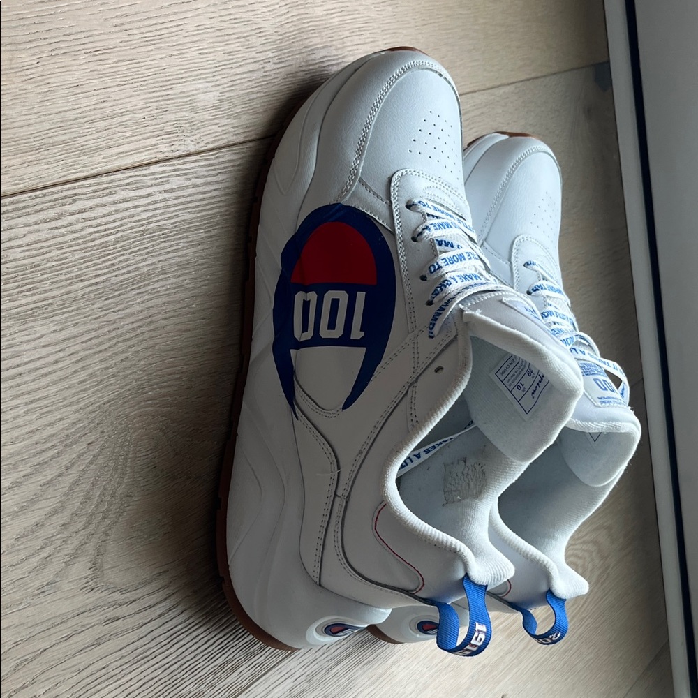 Champion White and Blue Men's Sneakers